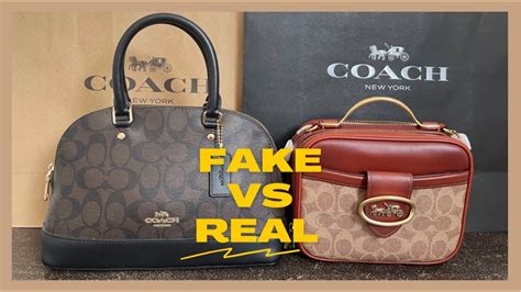 fake coach shoes vs real|genuine coach purse.